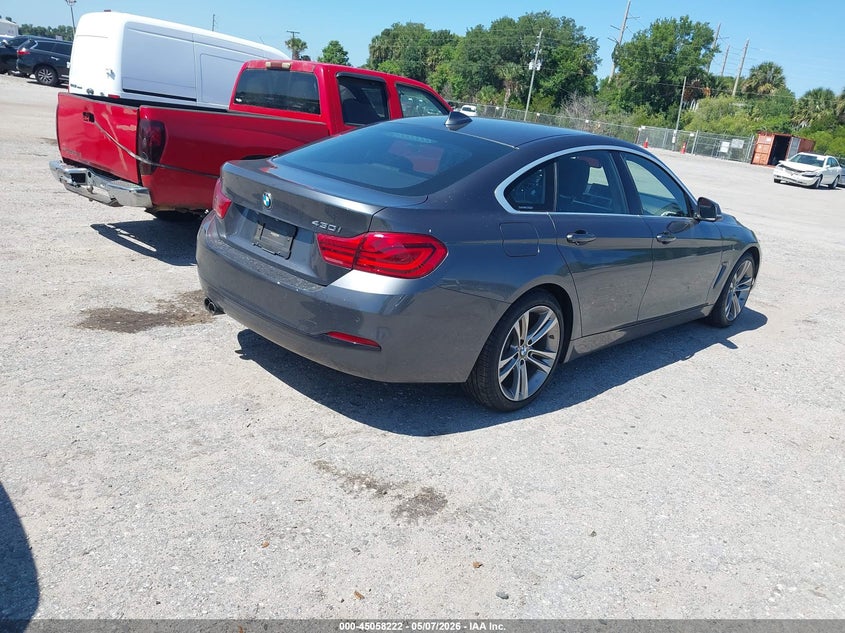 2019 BMW 4er VIN WBA4J1C5XKBM14841 IAAI salvage auction — NORMAL WEAR, Clear (Florida), sold $5,500 on 2026-07-08 (photo 4)