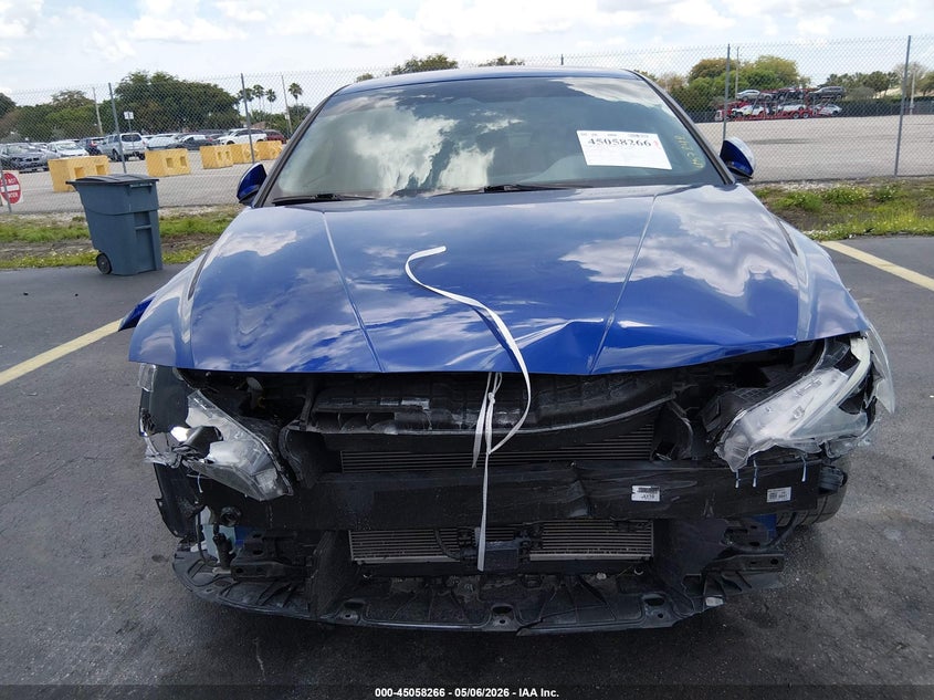 2023 Hyundai Elantra VIN KMHLS4AG9PU436256 IAAI salvage auction — FRONT & REAR, Certificate Of Destruction (Florida), sold $3,300 on 2026-07-09 (photo 6)