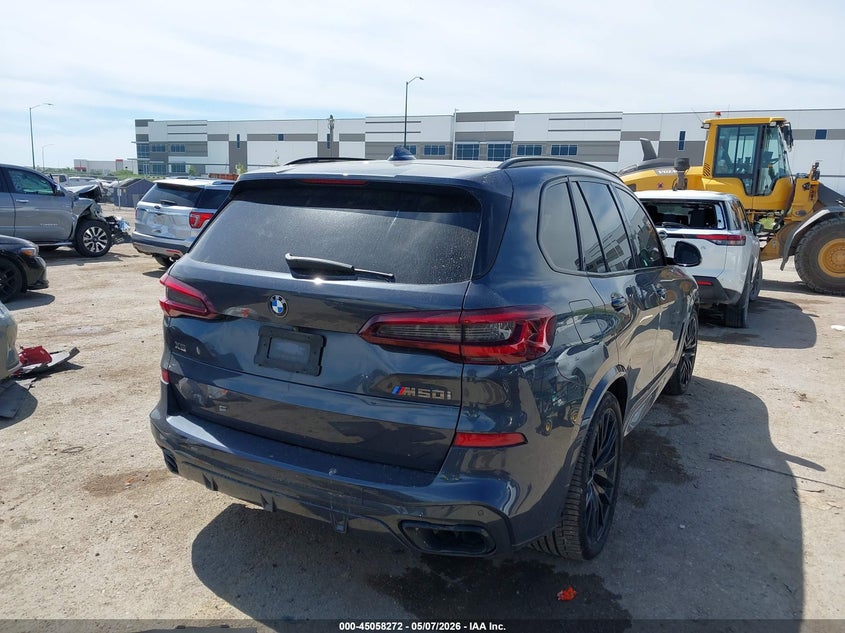 2021 BMW X5 VIN 5UXJU4C02M9G17298 IAAI salvage auction — THEFT, Salvage Title, sold $12,600 on 2026-07-27 (photo 4)