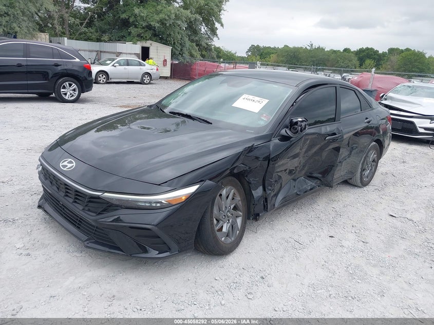 2024 Hyundai Elantra VIN KMHLM4DGXRU832978 IAAI salvage auction — LEFT SIDE, Certificate Of Destruction (Florida), sold $3,900 on 2026-07-09 (photo 2)