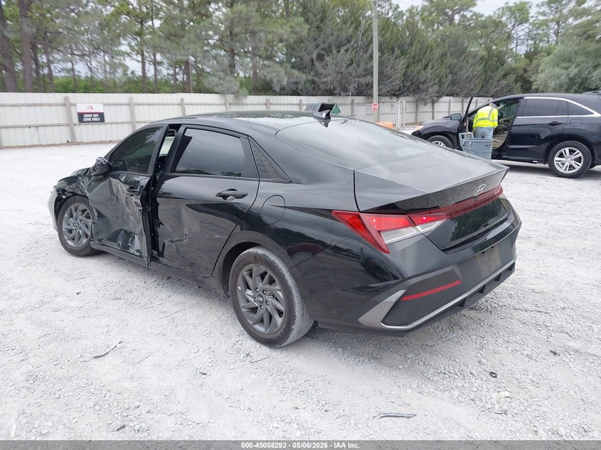 2024 Hyundai Elantra VIN KMHLM4DGXRU832978 IAAI salvage auction — LEFT SIDE, Certificate Of Destruction (Florida), sold $3,900 on 2026-07-09 (photo 3)