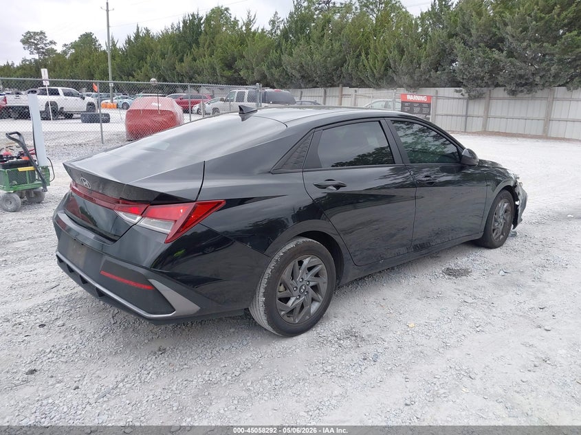 2024 Hyundai Elantra VIN KMHLM4DGXRU832978 IAAI salvage auction — LEFT SIDE, Certificate Of Destruction (Florida), sold $3,900 on 2026-07-09 (photo 4)