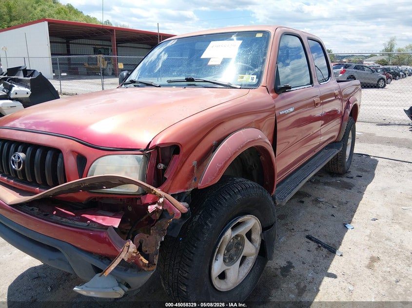 2002 Toyota Tacoma VIN 5TEHN72N32Z119458 IAAI salvage auction — FRONT END, Salvage (West Virginia), sold $3,750 on 2026-07-09 (photo 6)
