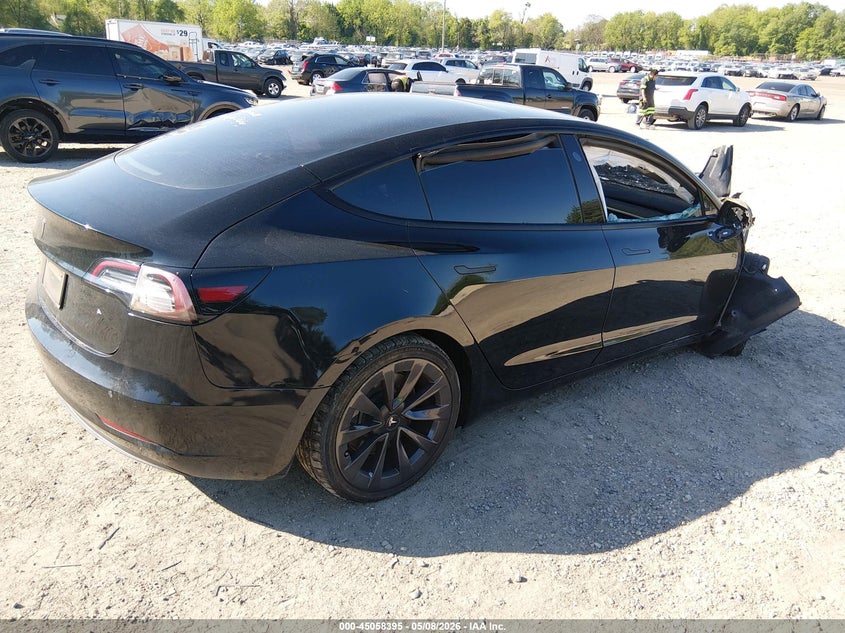 2022 Tesla Model 3 VIN 5YJ3E1EAXNF184734 IAAI salvage auction — FRONT END, Salvage (New Jersey), sold $2,000 on 2026-07-30 (photo 4)