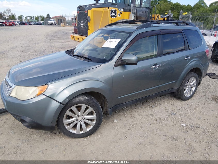 2011 Subaru Forester VIN JF2SHAEC0BH738705 IAAI salvage auction — FRONT END, Salvage (West Virginia), sold $675 on 2026-07-15 (photo 2)