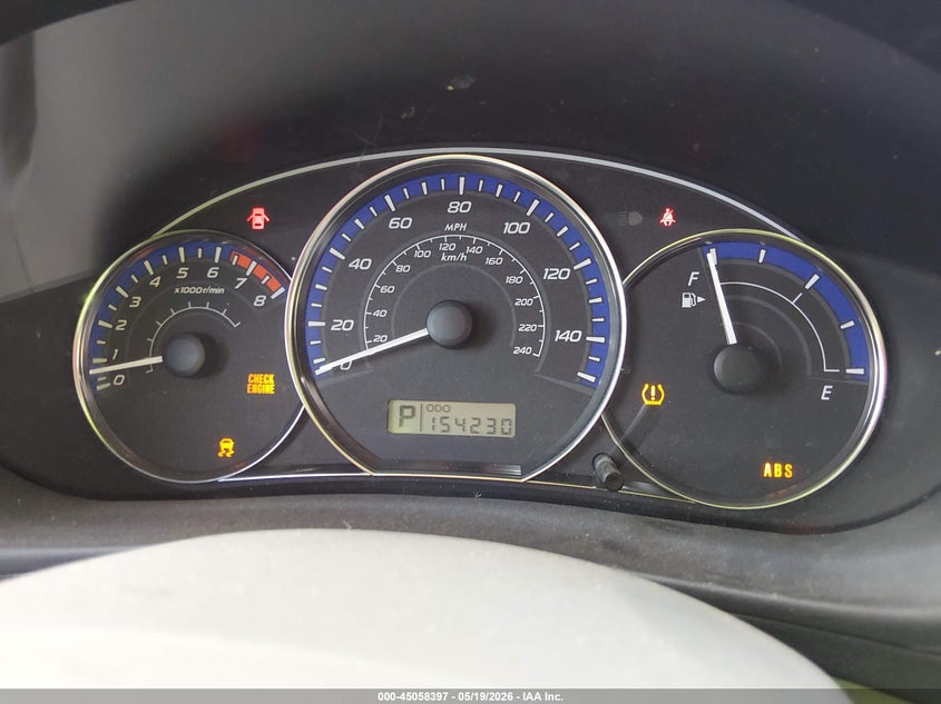 2011 Subaru Forester VIN JF2SHAEC0BH738705 IAAI salvage auction — FRONT END, Salvage (West Virginia), sold $675 on 2026-07-15 (photo 7)