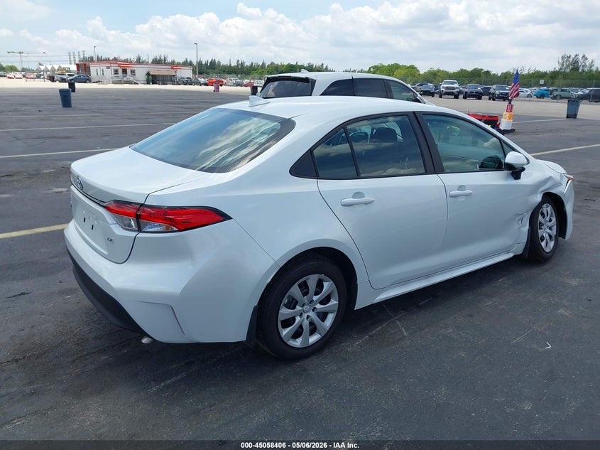 2026 Toyota Corolla VIN 5YFB4MDE4TP398804 IAAI salvage auction — SIDE, Rebuildable (Florida), sold $7,300 on 2026-07-12 (photo 4)