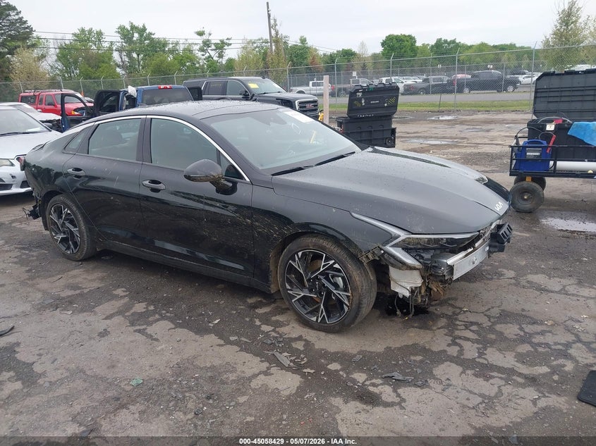 2025 Kia K5 VIN KNAG64J77S5323271 IAAI salvage auction — ALL OVER, Salvage - Greater Than 75% (Maryland), sold $5,350 on 2026-07-21 (photo 1)