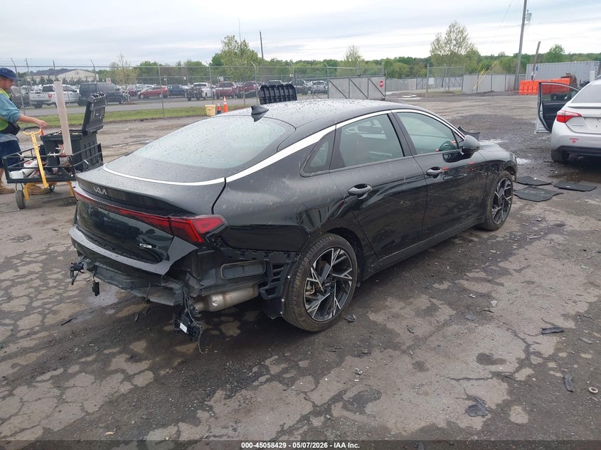 2025 Kia K5 VIN KNAG64J77S5323271 IAAI salvage auction — ALL OVER, Salvage - Greater Than 75% (Maryland), sold $5,350 on 2026-07-21 (photo 4)