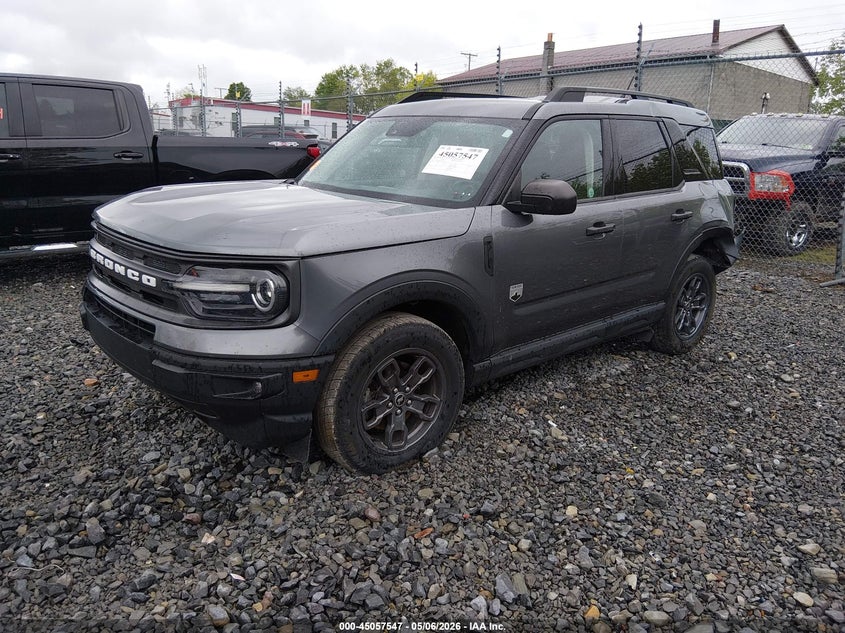 2021 Ford Bronco sport VIN 3FMCR9B64MRA71891 IAAI salvage auction — REAR END, Salvage (West Virginia), sold $3,850 on 2026-07-12 (photo 2)