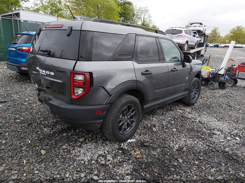2021 Ford Bronco sport VIN 3FMCR9B64MRA71891 IAAI salvage auction — REAR END, Salvage (West Virginia), sold $3,850 on 2026-07-12 (photo 4)