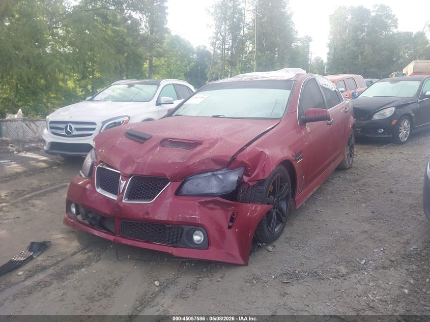 2009 Pontiac G8 VIN 6G2ER57709L220740 IAAI salvage auction — FRONT END, Salvage (Tennessee), sold $400 on 2026-07-14 (photo 2)