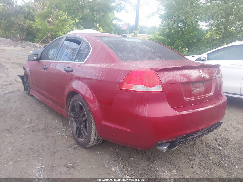 2009 Pontiac G8 VIN 6G2ER57709L220740 IAAI salvage auction — FRONT END, Salvage (Tennessee), sold $400 on 2026-07-14 (photo 3)
