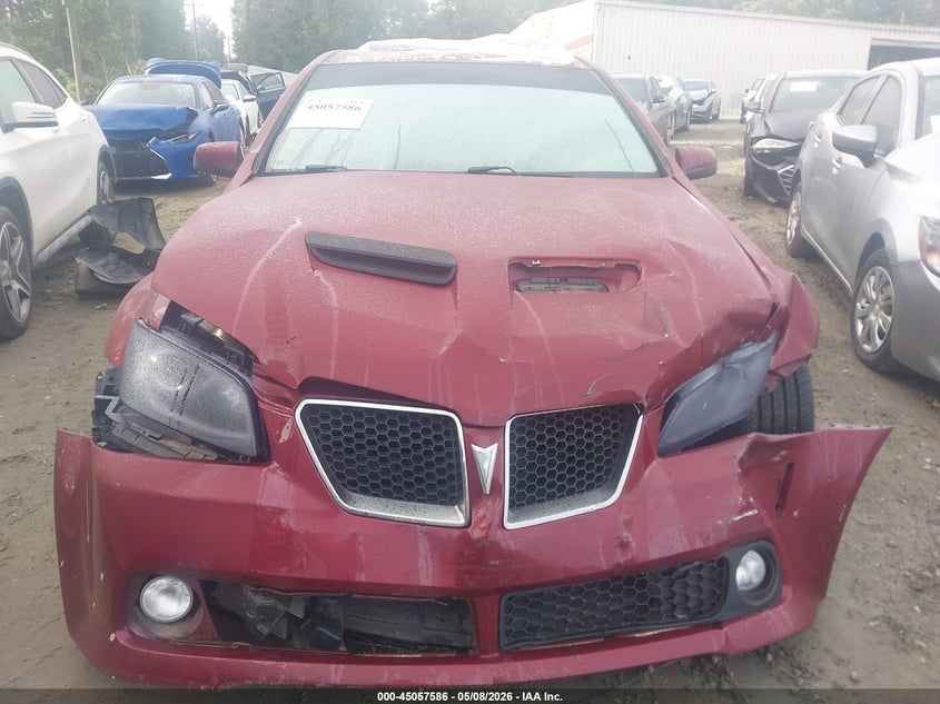 2009 Pontiac G8 VIN 6G2ER57709L220740 IAAI salvage auction — FRONT END, Salvage (Tennessee), sold $400 on 2026-07-14 (photo 6)