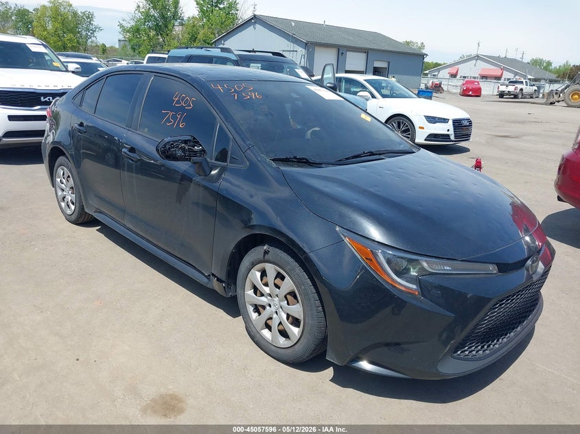 2020 Toyota Corolla VIN JTDEPRAE7LJ020714 IAAI salvage auction — HAIL, Salvage (Ohio), sold $3,550 on 2026-07-21 (photo 1)
