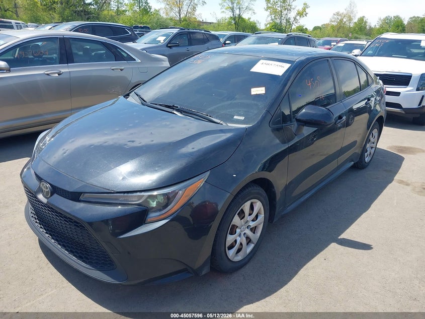 2020 Toyota Corolla VIN JTDEPRAE7LJ020714 IAAI salvage auction — HAIL, Salvage (Ohio), sold $3,550 on 2026-07-21 (photo 2)