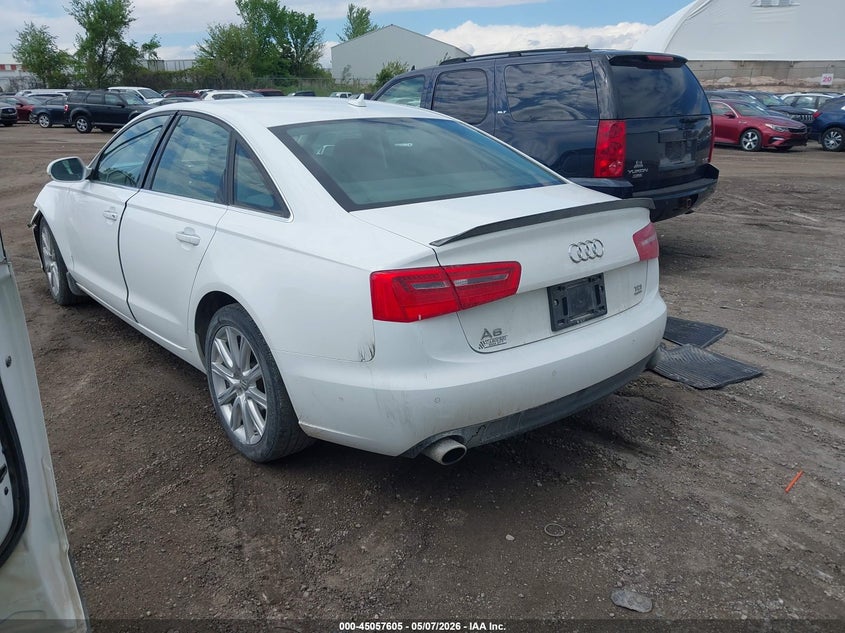 2014 Audi A6 VIN WAUFMAFC0EN086844 IAAI salvage auction — FRONT END, Salvage (Iowa), sold $25 on 2026-07-28 (photo 3)