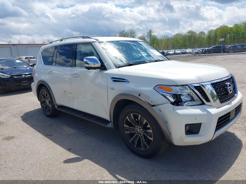 2018 Nissan Armada VIN JN8AY2NE8J9733895 — IAAI salvage auction photo