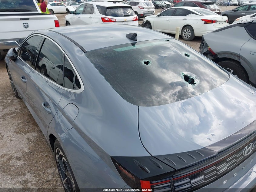 2026 Hyundai Sonata VIN KMHL64JA9TA535784 IAAI salvage auction — HAIL, Original (Texas), sold $12,000 on 2026-07-28 (photo 6)