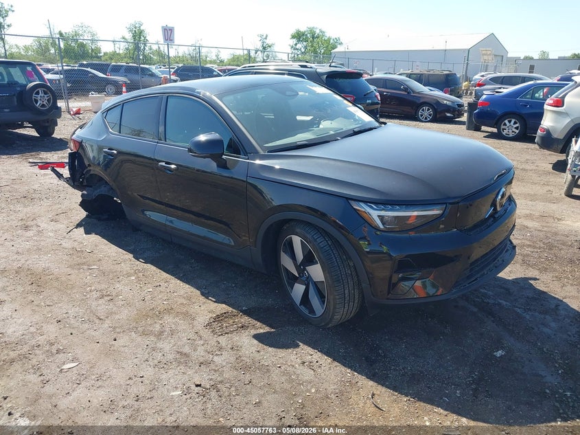 2023 Volvo C40 VIN YV4ED3GMXP2066152 IAAI salvage auction — FRONT & REAR, Salvage (Ohio), sold $10,500 on 2026-07-09 (photo 1)