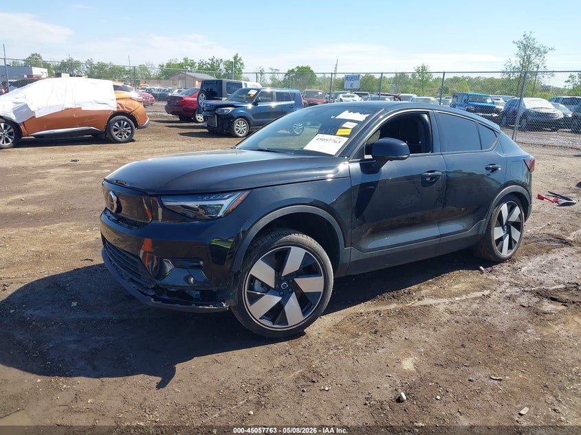 2023 Volvo C40 VIN YV4ED3GMXP2066152 IAAI salvage auction — FRONT & REAR, Salvage (Ohio), sold $10,500 on 2026-07-09 (photo 2)