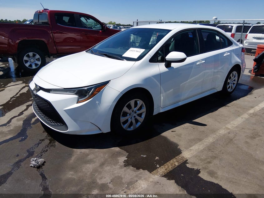 2022 Toyota Corolla VIN 5YFEPMAE6NP309052 IAAI salvage auction — STORM DAMAGE, Salvage Title, sold $5,250 on 2026-07-22 (photo 2)