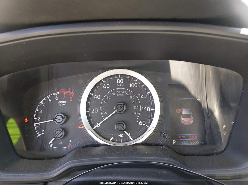 2022 Toyota Corolla VIN 5YFEPMAE6NP309052 IAAI salvage auction — STORM DAMAGE, Salvage Title, sold $5,250 on 2026-07-22 (photo 7)