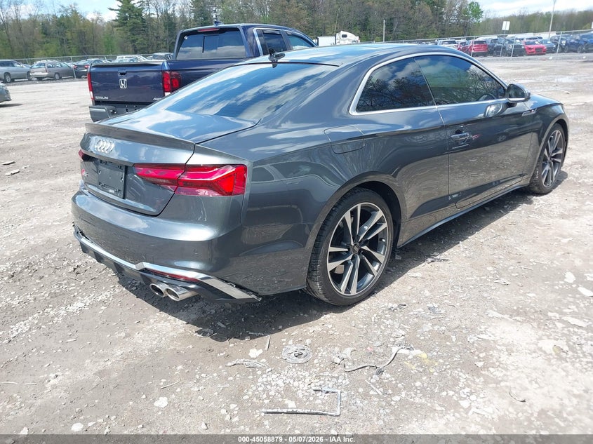 2023 Audi S5 VIN WAUP4AF58PA069676 IAAI salvage auction — REAR END, Mv-907A (New York), sold $16,150 on 2026-07-21 (photo 4)