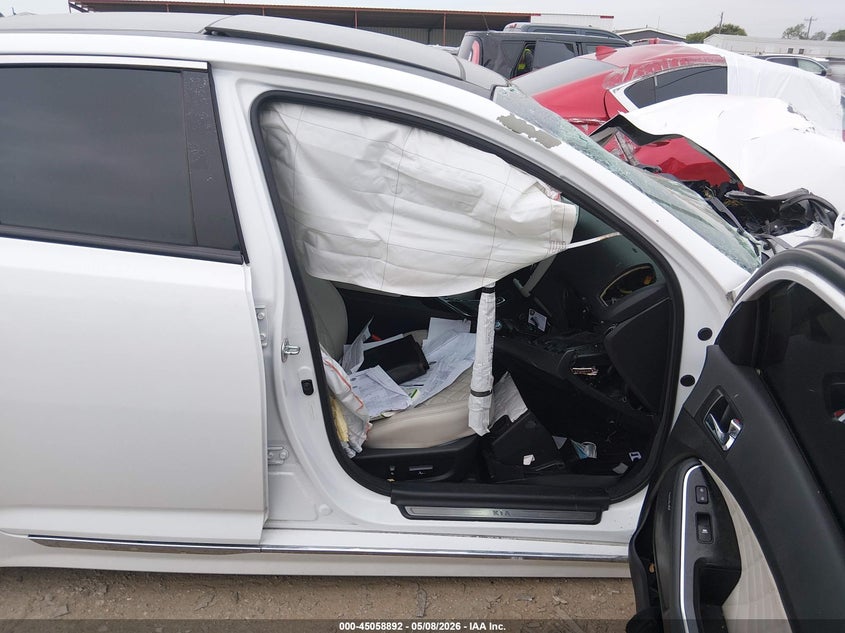 2015 Kia Optima VIN 5XXGR4A69FG517335 IAAI salvage auction — FRONT END, Salvage (Texas), sold $175 on 2026-07-07 (photo 5)