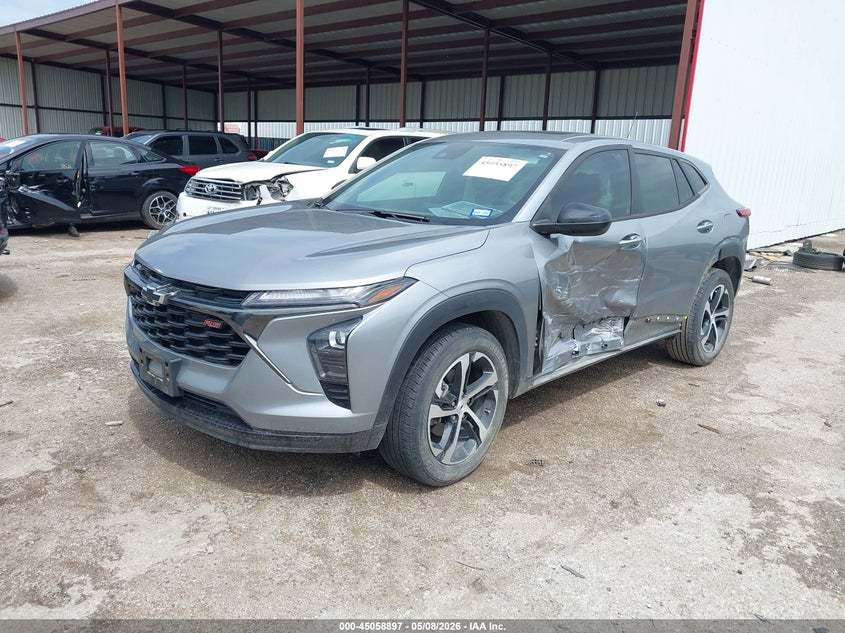 2024 Chevrolet Trax VIN KL77LGE29RC083350 IAAI salvage auction — LEFT SIDE, Original (Texas), sold $4,950 on 2026-07-21 (photo 2)