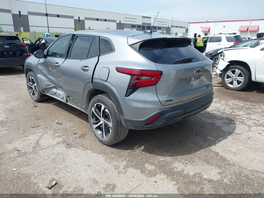 2024 Chevrolet Trax VIN KL77LGE29RC083350 IAAI salvage auction — LEFT SIDE, Original (Texas), sold $4,950 on 2026-07-21 (photo 3)