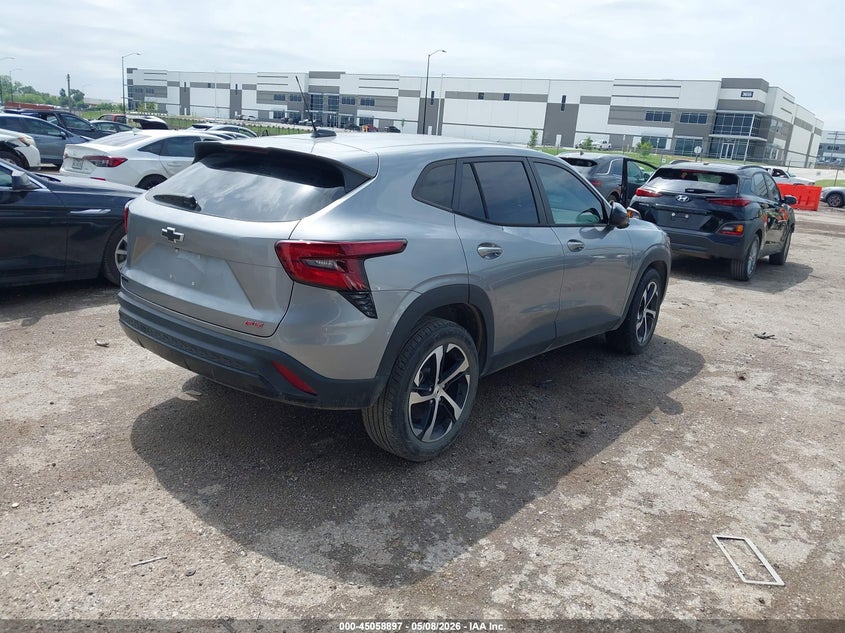2024 Chevrolet Trax VIN KL77LGE29RC083350 IAAI salvage auction — LEFT SIDE, Original (Texas), sold $4,950 on 2026-07-21 (photo 4)
