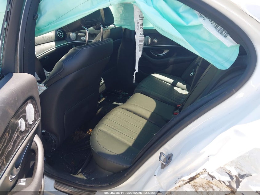 2018 Mercedes-benz E-klasse VIN WDDZF6GBXJA475348 IAAI salvage auction — FRONT & REAR, Salvage (Idaho), sold $5,350 on 2026-08-03 (photo 8)