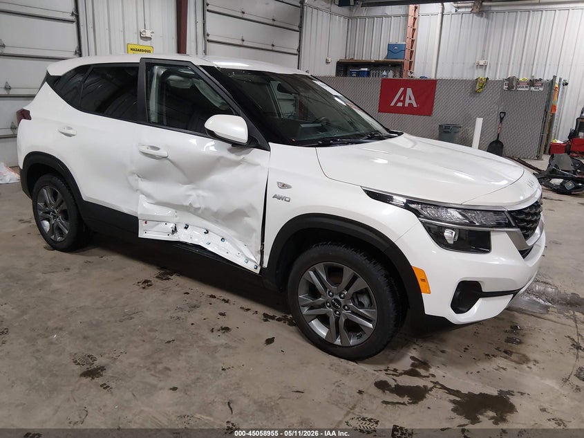 2022 Kia Seltos VIN KNDEPCAAXN7280874 IAAI salvage auction — RIGHT SIDE, Salvage (Iowa), sold $50 on 2026-07-21 (photo 1)