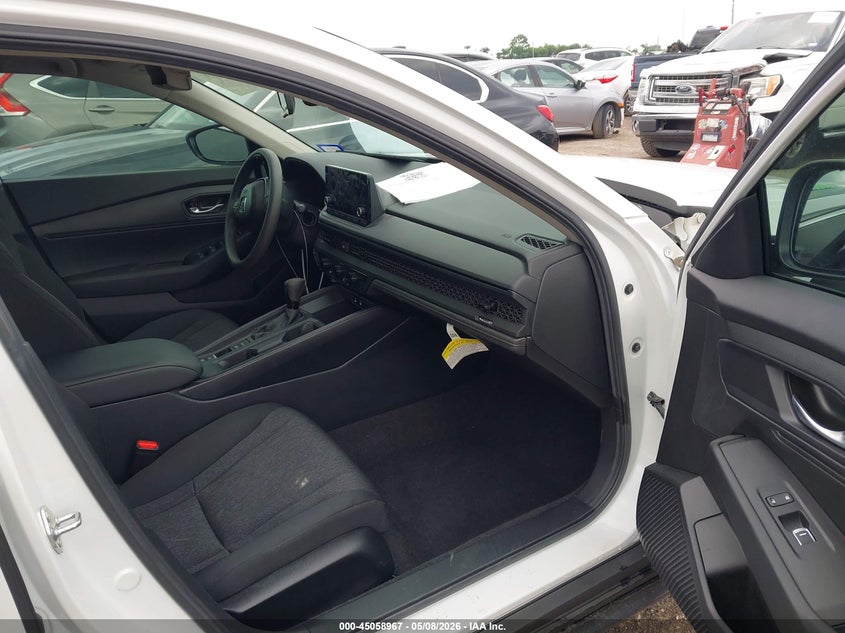 2025 Honda Accord VIN 1HGCY1F27SA024024 IAAI salvage auction — FRONT END, Original (Texas), sold $9,200 on 2026-07-09 (photo 5)