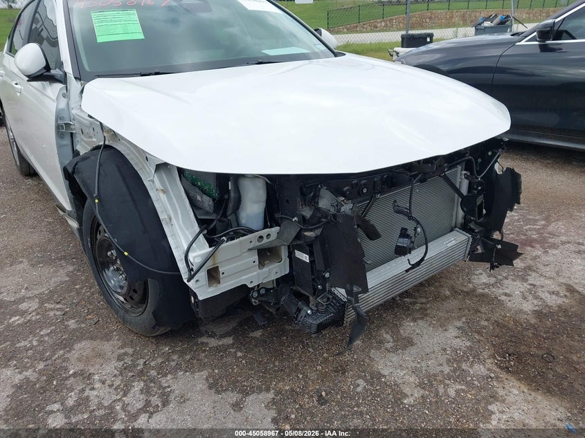 2025 Honda Accord VIN 1HGCY1F27SA024024 IAAI salvage auction — FRONT END, Original (Texas), sold $9,200 on 2026-07-09 (photo 6)