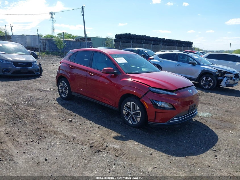 2023 Hyundai Kona VIN KM8K23AGXPU187441 IAAI salvage auction — LEFT FRONT, Certificate Of Destruction (Florida), sold $3,250 on 2026-07-10 (photo 1)
