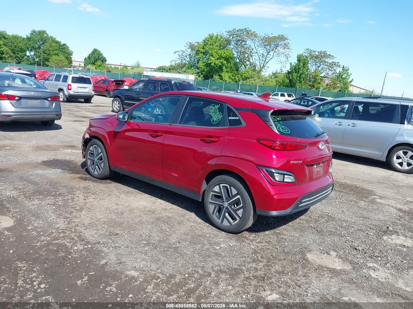 2023 Hyundai Kona VIN KM8K23AGXPU187441 IAAI salvage auction — LEFT FRONT, Certificate Of Destruction (Florida), sold $3,250 on 2026-07-10 (photo 3)