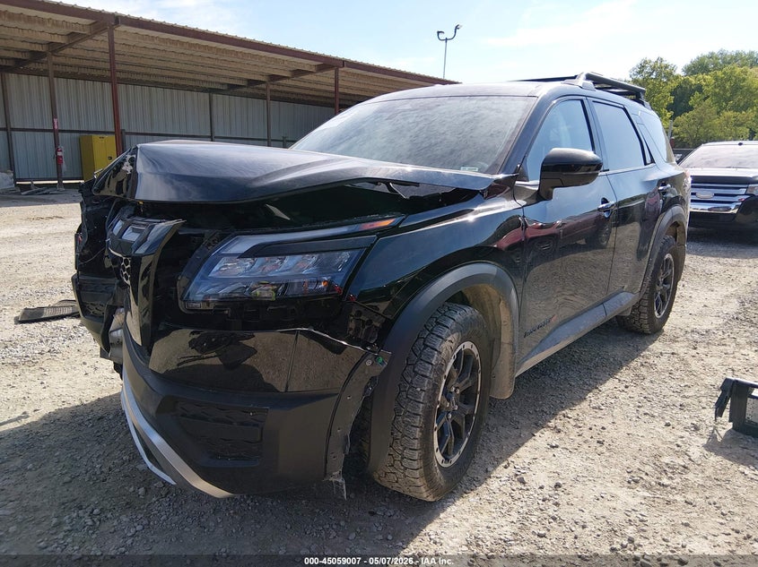 2025 Nissan Pathfinder VIN 5N1DR3BD8SC278652 IAAI salvage auction — FRONT END, Salvage (Ohio), sold $5,100 on 2026-07-29 (photo 2)