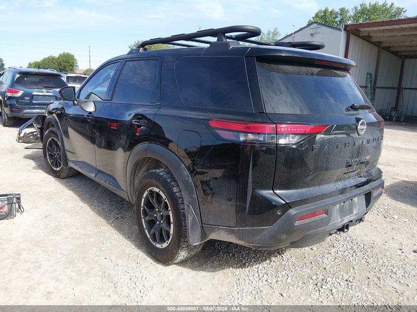 2025 Nissan Pathfinder VIN 5N1DR3BD8SC278652 IAAI salvage auction — FRONT END, Salvage (Ohio), sold $5,100 on 2026-07-29 (photo 3)