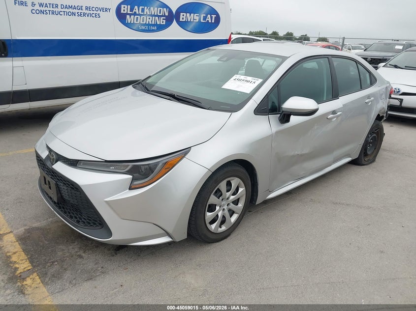 2022 Toyota Corolla VIN 5YFEPMAE2NP313826 IAAI salvage auction — SIDE, Original (Texas), sold $6,300 on 2026-07-11 (photo 2)