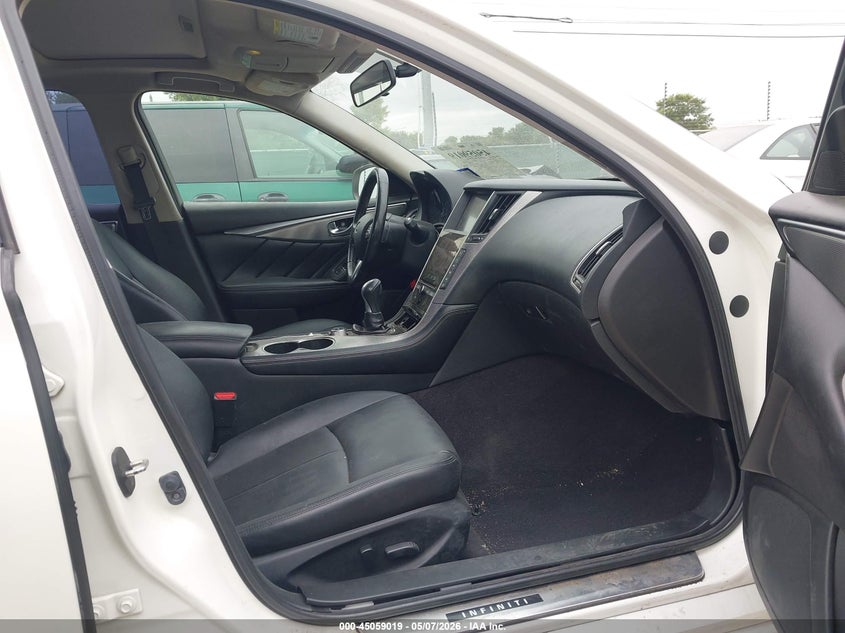 2015 Infiniti Q50 VIN JN1BV7AR0FM398928 IAAI salvage auction — REAR END, Salvage (Texas), sold $2,500 on 2026-07-29 (photo 5)