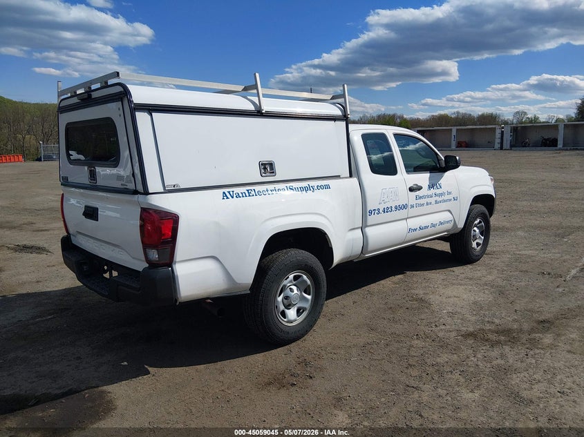 2018 Toyota Tacoma VIN 5TFRX5GN0JX111562 IAAI salvage auction — NORMAL WEAR, Salvage (Texas), sold $4,650 on 2026-07-23 (photo 4)