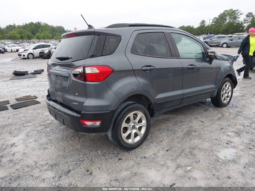 2020 Ford Ecosport VIN MAJ6S3GL5LC358077 IAAI salvage auction — LEFT SIDE, Certificate Of Destruction (Florida), sold $1,150 on 2026-07-30 (photo 4)
