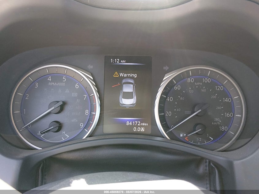 2019 Infiniti Q60 VIN JN1FV7ELXKM440989 IAAI salvage auction — FRONT & REAR, Salvage (Kansas), sold $4,150 on 2026-07-24 (photo 7)