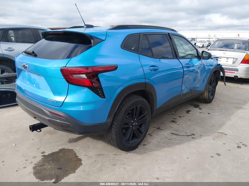 2025 Chevrolet Trax VIN KL77LKEP6SC135439 IAAI salvage auction — RIGHT SIDE, Original (Texas), sold $2,800 on 2026-07-28 (photo 4)