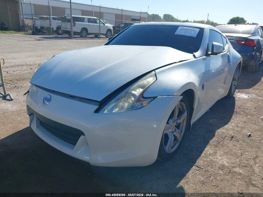 2012 Nissan 370z VIN JN1AZ4EH3CM561728 IAAI salvage auction — RIGHT SIDE, Clear (Oklahoma), sold $4,150 on 2026-07-08 (photo 2)