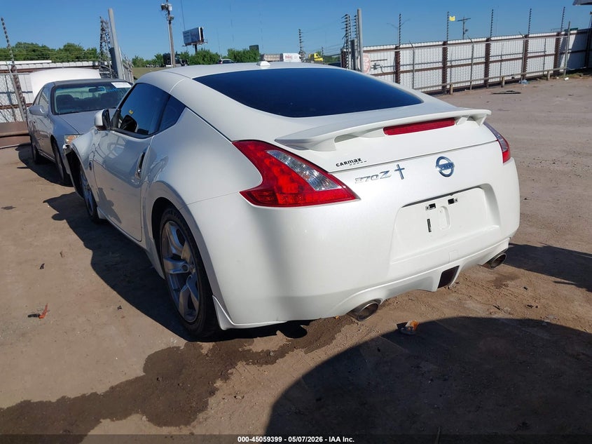 2012 Nissan 370z VIN JN1AZ4EH3CM561728 IAAI salvage auction — RIGHT SIDE, Clear (Oklahoma), sold $4,150 on 2026-07-08 (photo 3)