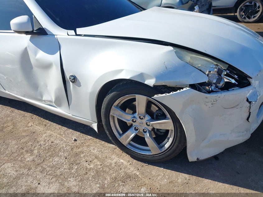 2012 Nissan 370z VIN JN1AZ4EH3CM561728 IAAI salvage auction — RIGHT SIDE, Clear (Oklahoma), sold $4,150 on 2026-07-08 (photo 6)