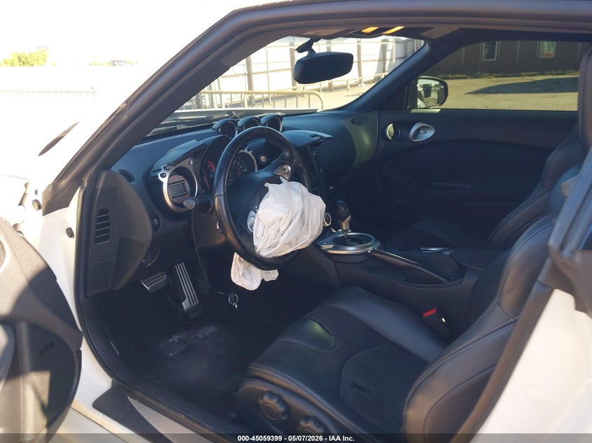 2012 Nissan 370z VIN JN1AZ4EH3CM561728 IAAI salvage auction — RIGHT SIDE, Clear (Oklahoma), sold $4,150 on 2026-07-08 (photo 8)